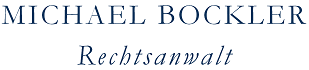 Rechtsanwalt Michael Bockler Logo